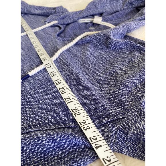 Roxy Boho Surf Open Neck Drawstring Hooded Scoop Hem Sz‎ M - Picture 6 of 10